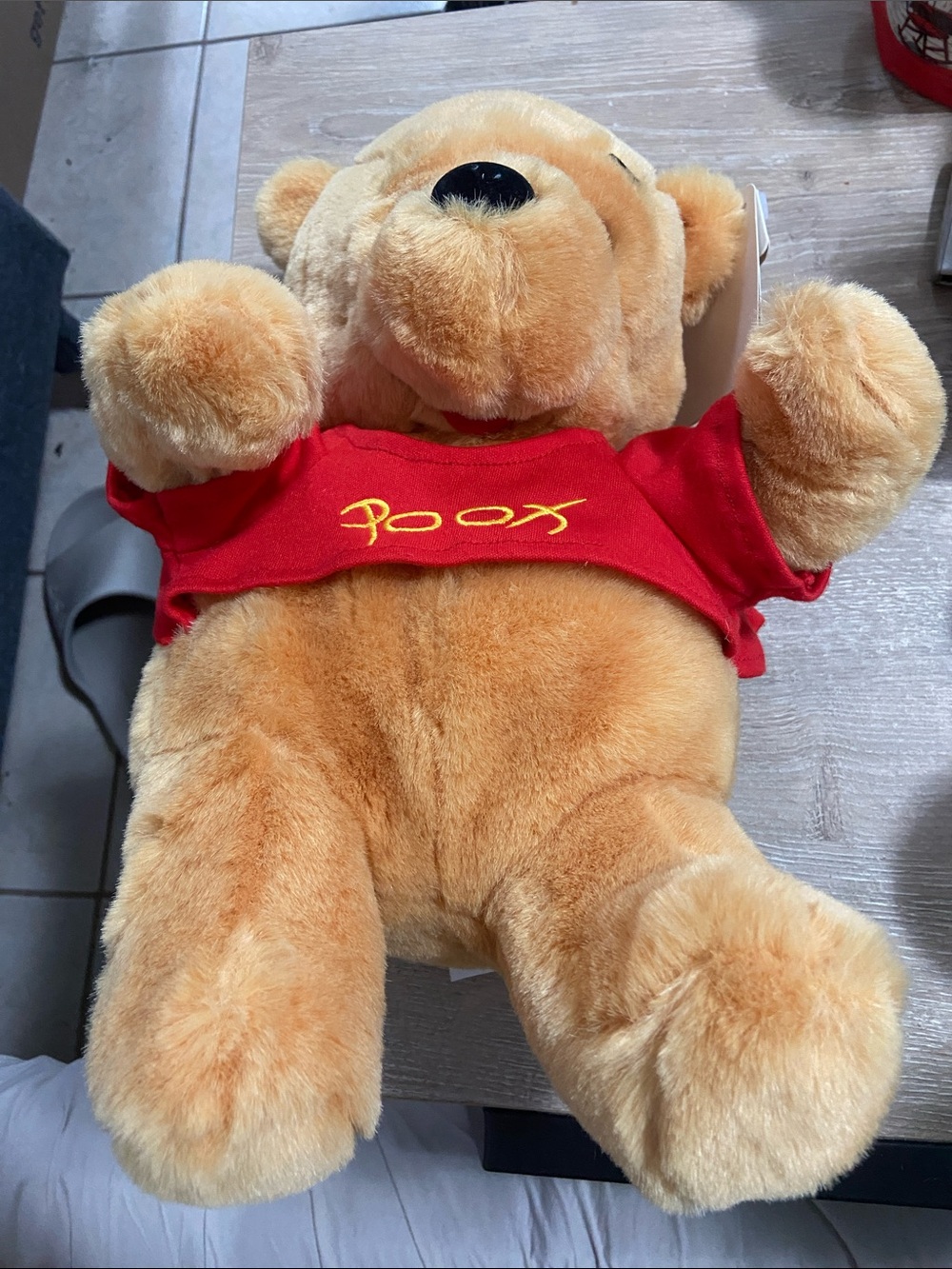 Vintage Disney Winnie The Pooh 11" Plush Wiggle, Giggles & Talks (Untested) NEW
